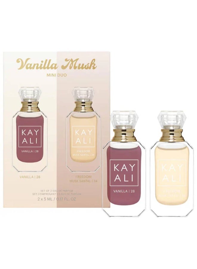 KAYALI Vanilla Musk Mini Duo Perfume Gift Set - Image 1